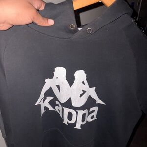 Kappa Charcoal Jacket with Red Tag